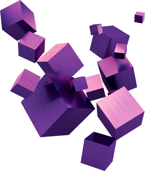 3D Cube Clusters